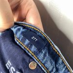 Gap  Destroyed Distressed 3 Inch Cutoff Denim Jean Shorts Size 27T Indigo Blue Photo 4