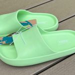 Mad love Trendy  Star Slides Mint Green Beach Pool Sandals Comfy Photo 8