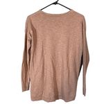 Madewell  Rose Pink Linen Cotton Blend Knit Sweater Women Sz XXS Photo 6