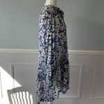 Free People  Love Letter Tunic in Blue Floral Cottagecore Flowy Boho Sz M Photo 8