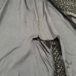 Paul Levy 1970s 1980s Long Wool Navy Confetti Chevron Print Coat Women’s Sz L Size L Photo 9