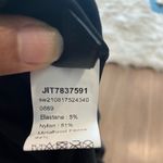 SheIn Black Nylon Blend one shoulder Bodysuit Photo 4