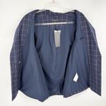 French Connection  Windowpane Double Breasted Blazer  
Size Small Photo 4