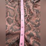 One Teaspoon Red Python Snake Print Skinny Jeans Size 26 AU/ 4 US NWT Sold Out Photo 3