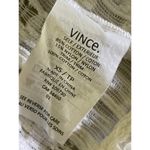 Vince White Cotton Semi-sheer Textured Pullover Short Sleeve T-Shirt XS Photo 7