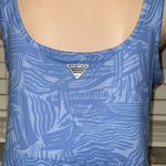 Columbia  blue Patterned Sleeveless Dress woman size Large Photo 3