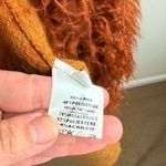 Tensione In Rust Faux Fur Trim Wool Blend Vest Orange Size M Photo 8