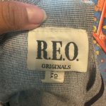 Vintage R.E.O Pleated Work Dress – Classic Elegance with Retro Charm Blue Size 16 Photo 8