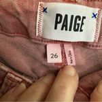 Paige Mayslie Jogger Pants In Vintage Ash Rose Size 26 Photo 9