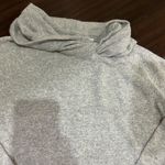 Reiss  Light Gray Knit Twist Neck Sweater Wool/Cashmere/Angora XS Photo 5