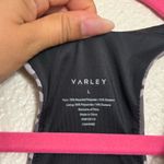 Varley Let's Move Harris Sports Bra grey & black size Large Photo 3