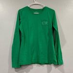 Vineyard Vines  Long Sleeve Pocket Shirt Green Small S Photo 0
