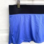 Nike Womens Skort Blue Black Tennis Athletic Gym Dri Fit Large Photo 3