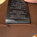 Pilcro Anthropologie corset sweater top Brown Strapless L Hook & Eye Closure Photo 8