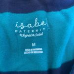 Isabel Maternity  By Ingrid and Isabel High Low Striped Midi Dress Size Medium Photo 5