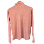 Nike  Di-Fit Quarter Zip Jacket Long Sleeve Size Small Orange Activewear Pullover Photo 1