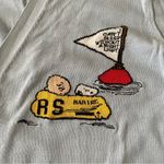 JC de CASTELBAJAC Cardigan Sweater Peanuts Snoopy Size M Light Blue Size M Photo 5