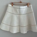 Banana Republic White Jacquard Skirt Clueless Textured 4 Photo 1