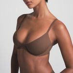 SKIMS Fits Everybody Scoop Plunge Bra Jasper 40DD Photo 1