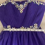 Deb Shops DEB Purple Prom Dress Photo 7