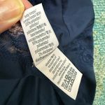 Victoria's Secret Victoria’s Secret navy blue lace trim short nightgown, size large Photo 7