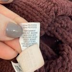 Aerie  burgundy chunky knit cozy turtleneck sweater small Photo 4