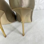 Stella McCartney Two Colors Satin Pumps Golden Metallic Size 9 Photo 5