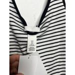 H&M NEW Womens Black White Striped Midi/ Maxi Dress Size Small Photo 1