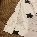 Terez  White Long Sleeve with Black Star Shirt Photo 1