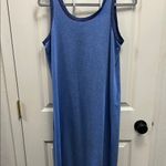 Carol Hochman Blue Sleeveless Lounge Maxi Dress set Photo 3