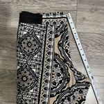 INC International Concepts Black and White Wide Leg Stretchy Boho Pants Size XL Photo 9