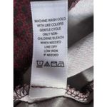 Counterparts Size 12 Burgundy Geometric Print Pull On Stretch Pants Photo 5