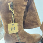 Born Womens Britton Over the Knee Brown Boot Leather Size 6.5M Riding Boots Photo 4