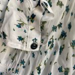 Rag and Bone  Womens Calista Elastic Waist Floral Long Sleeve V-Neck Top Photo 5