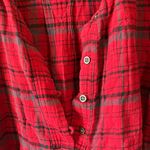 Holding Horses  Red and Black Plaid Top medium Photo 6