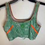 ADIDAS BY STELLA MCCARTNEY TRUEPURPOSE PRINTED CROP TOP Green Photo 2