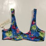 Tori Praver Swimwear Seafoam Floral Bikini Top Photo 3