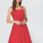 Adelyn Rae NWT  X Nordstrom Cailin Stripe Midi Dress Red Photo 4