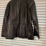 Worthington Black Vintage  Leather Zip Up Jacket in size XL Photo 1