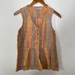 Holding Horses Anthropologie  Faye Tank in Plaid Size 2 Photo 2