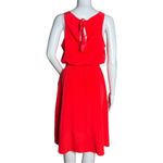 Athleta Dress Womens XS Bright Coral Martinque Sundress Party Travel Commute Photo 2