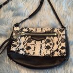 Aimee Kestenberg  Black White Leather Crossbody Photo 1