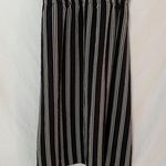 Ali & Jay  Black & White Striped Smocked Mini Dress Photo 2