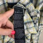 Harley Davidson Harley-Davidson 1903 Crinkle Plaid Yellow/Black Button-Down Long Sleeve Shirt Photo 5