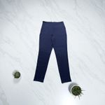 Fabletics Ponte Skinny Zip Split Pants High Rise Full Length Front Closure Photo 1