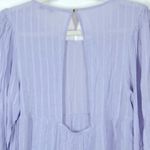 American Eagle Soft Purple Tiered Babydoll Tunic Long Sleeve Small Y2K Photo 8