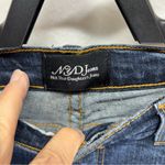 NYDJ  Blue Capris with‎ Button Details Photo 1