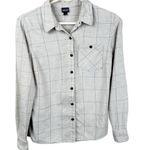 Patagonia Heywood Flannel Shirt Womens Size 2 Organic Cotton Casual Button Down Photo 0