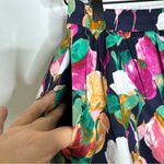 J Crew Factory 0 Floral Watercolor Aline Skirt CP‎ Photo 4
