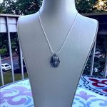 Handmade Vintage pewter Egyptian pharaoh necklace Photo 0